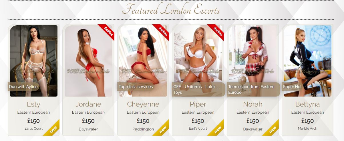 VIP Pleasure Girls Review London Escorts