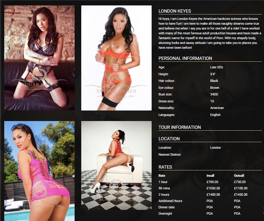 UK Sugar Babes review adult movie star rates