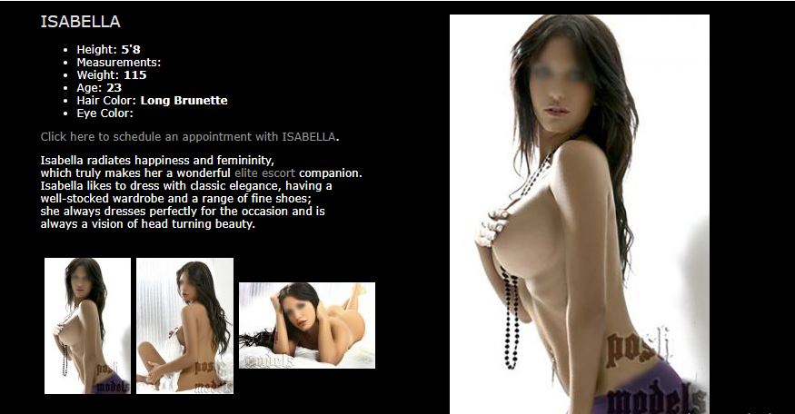 Posh Models review Isabella