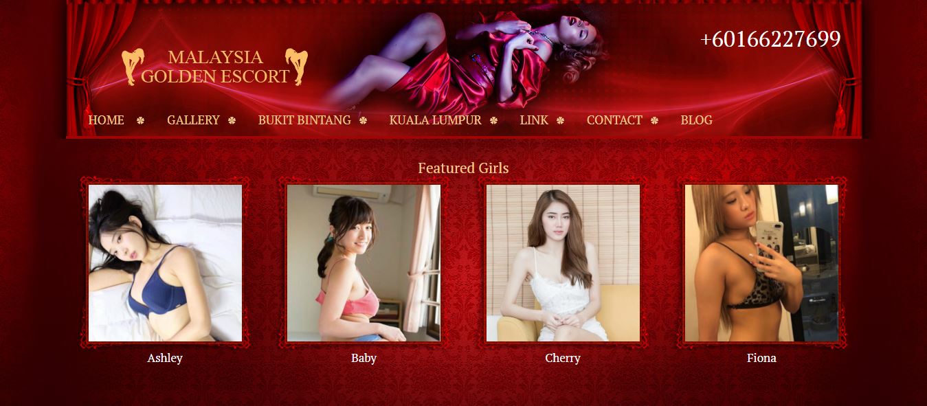 Malaysia Golden Escort review homepage
