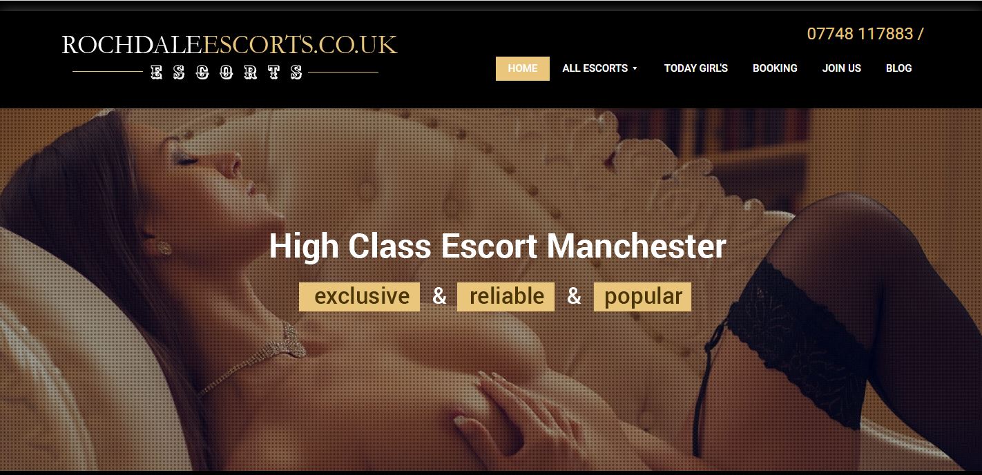 Rochdale Escorts UK review home page