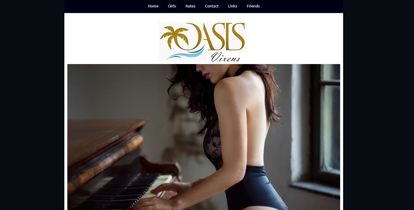 Oasis Vixen Review homepage