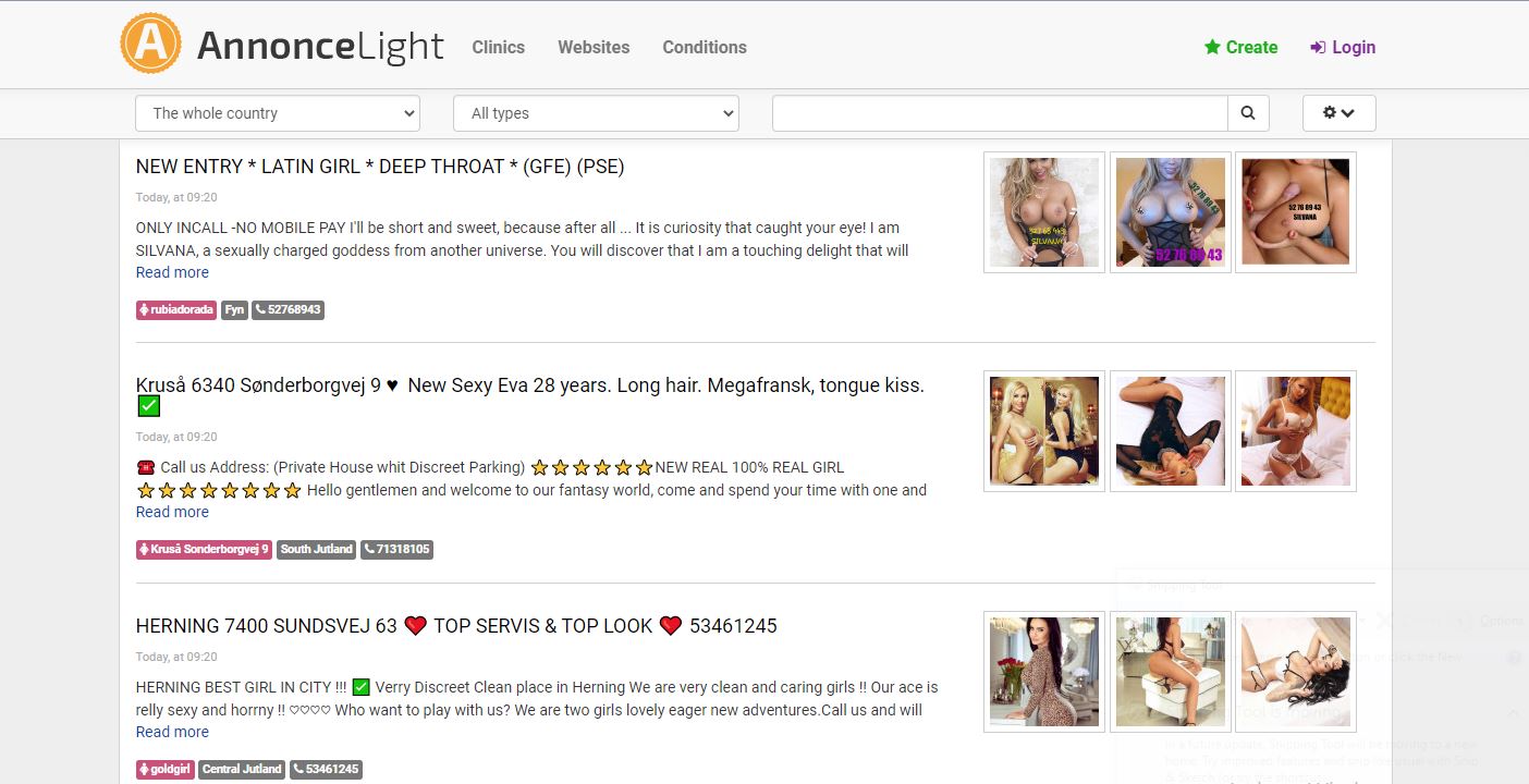 Annoncelight Review homepage